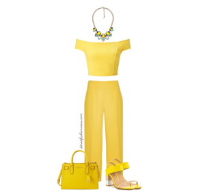 Yellow Outfit 5