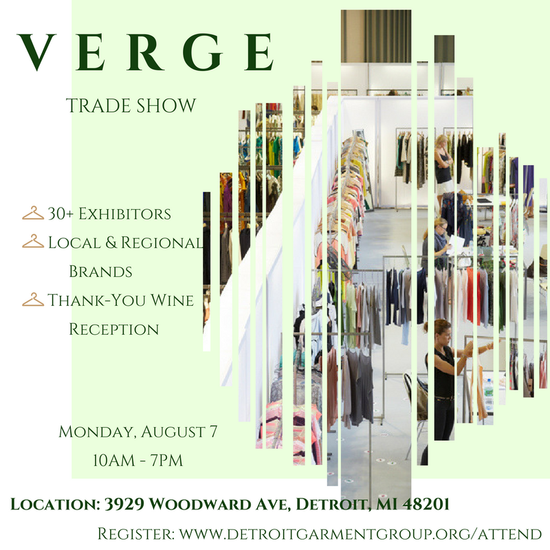 VERGE Trade Show for fashion designers in Detroit