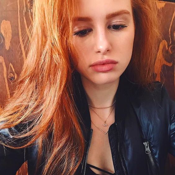 Madelaine petsch store leather jacket