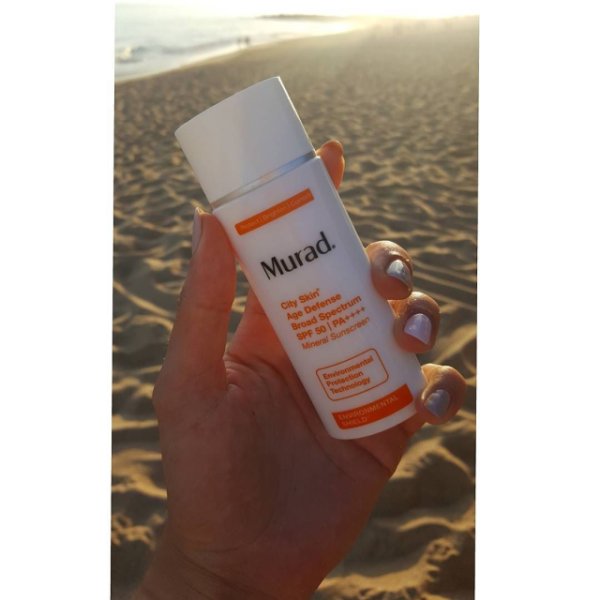 Murad environmental orange sunscreen