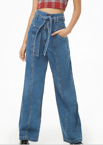 wide leg denim