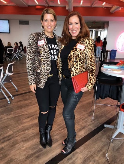 Two Girls in Leopard Print