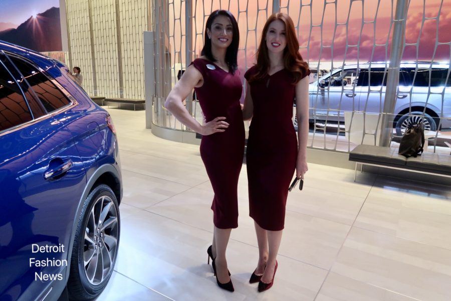 Inti Bella Wears Zac Posen and Jimmy Choo at NAIAS