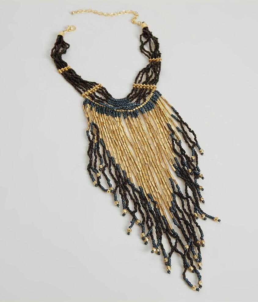 fringe necklace