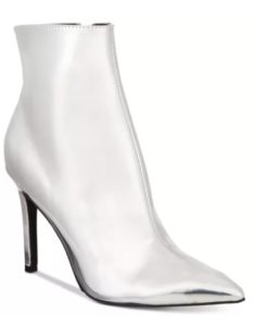 Thalia Sodie silver booties