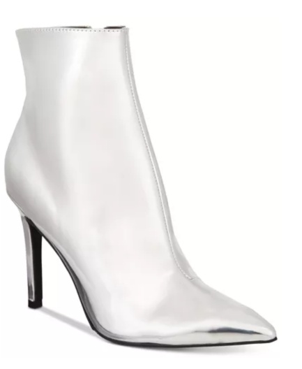 Thalia Sodie silver booties