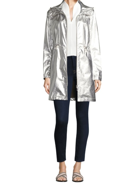 Jane Post Silver Parka