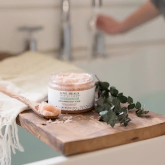 exfoliating body scrub