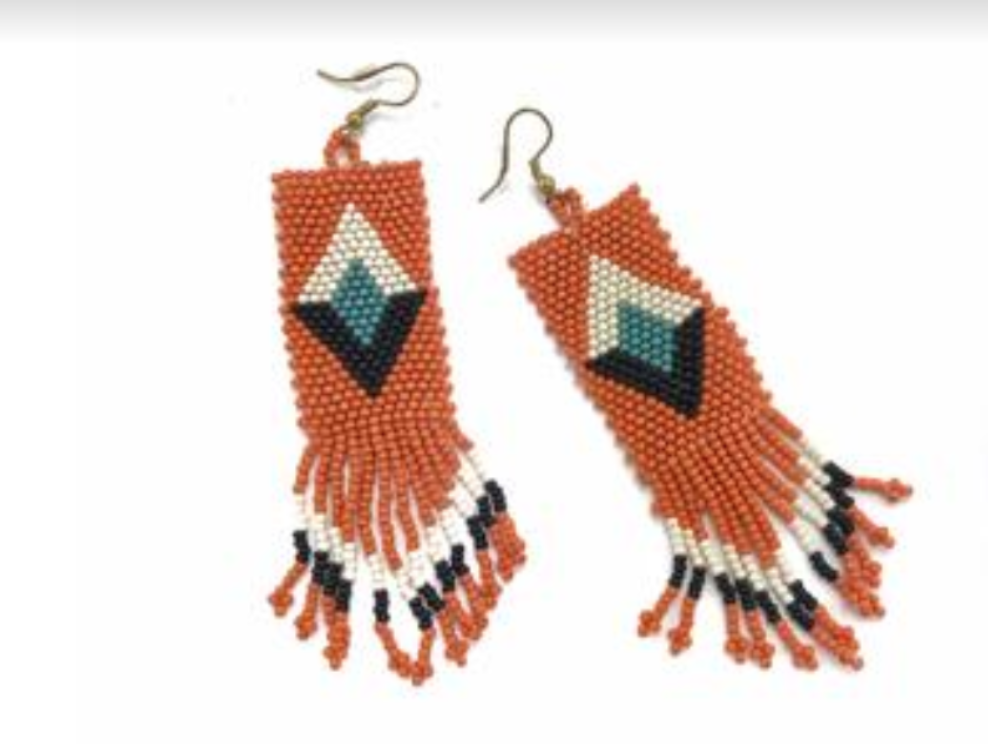 beaded earrings